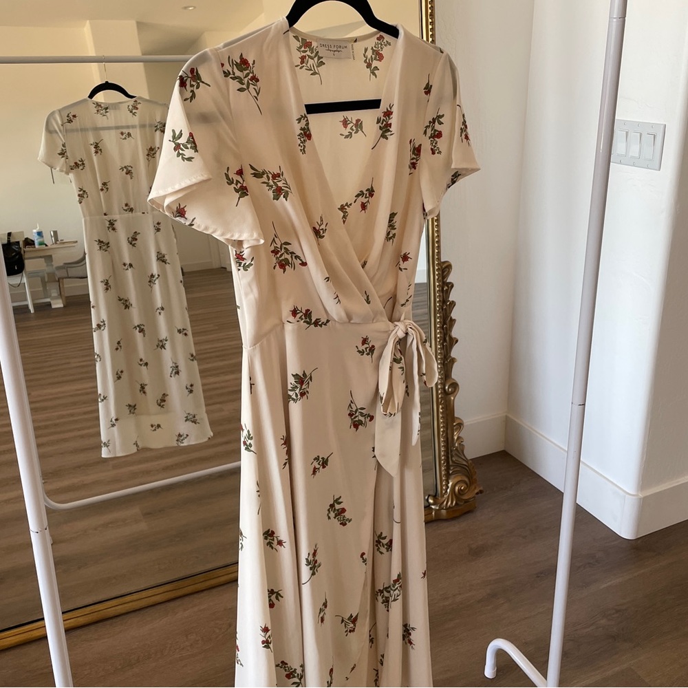 Floral Midi Dress.